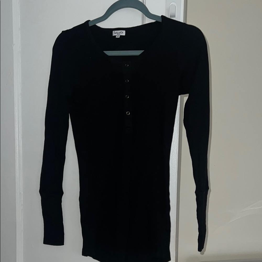Black Long Sleeve Top